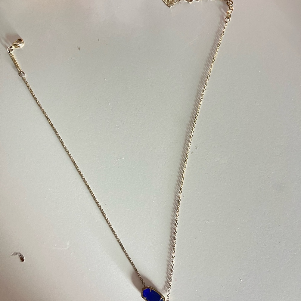 Kendra scott blue necklace